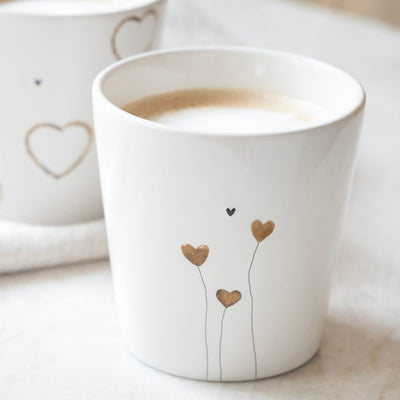 Bastion Collections Becher Hearts in bloom