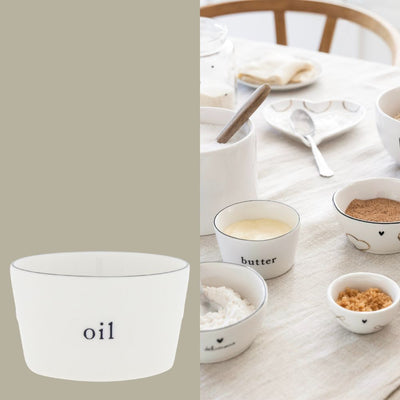 Bastion Collections Schale Oil schwarz klein