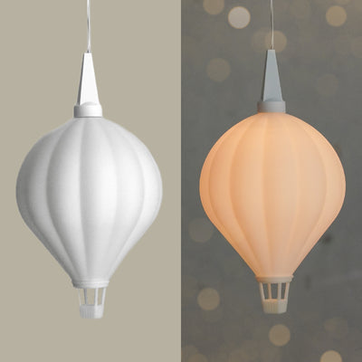 Leuchtschirm Heißluftballon Wellen klein