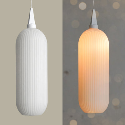 Leuchtschirm Kürbis Wellen lang mittel