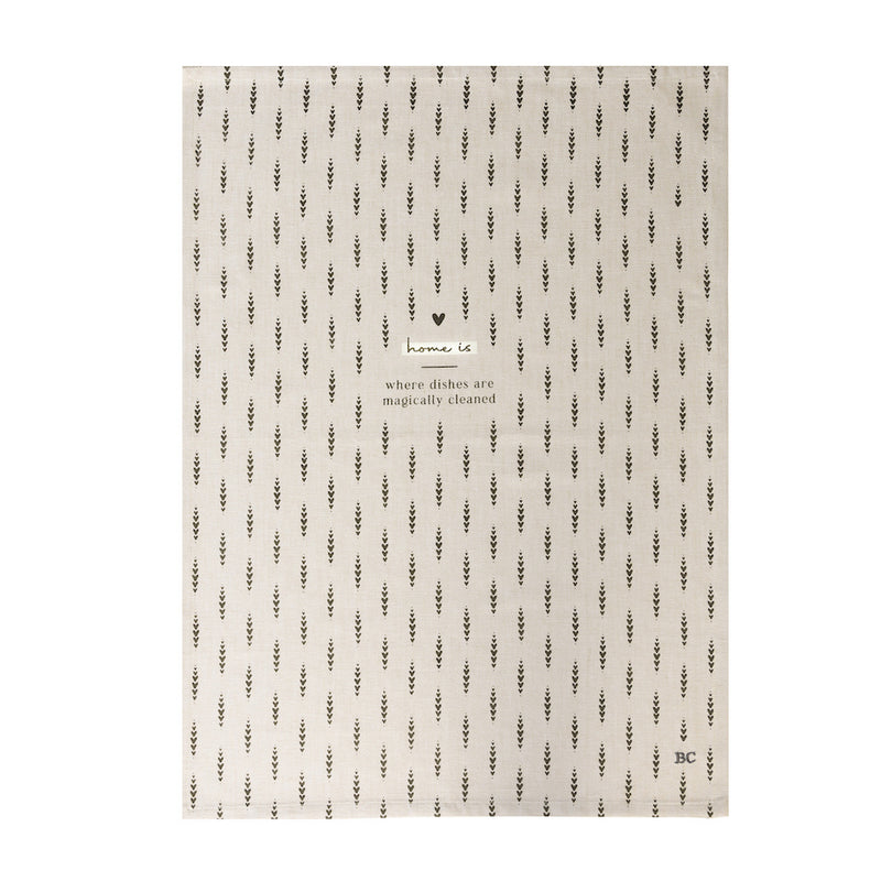 Bastion Collections Geschirrtuch Home Naturfarben