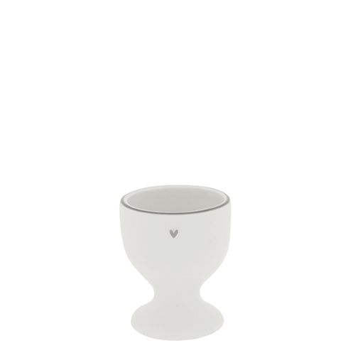 Bastion Collections Eierbecher Herz Grau