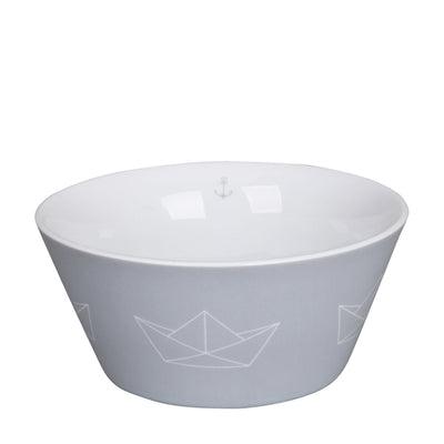 Krasilnikoff Bowl Papierboot Grau
