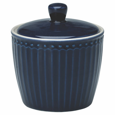 Greengate Zuckerdose Alice Dunkelblau