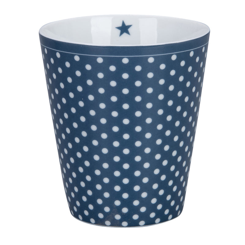 Krasilnikoff Happy Mug Micro Dots Blau