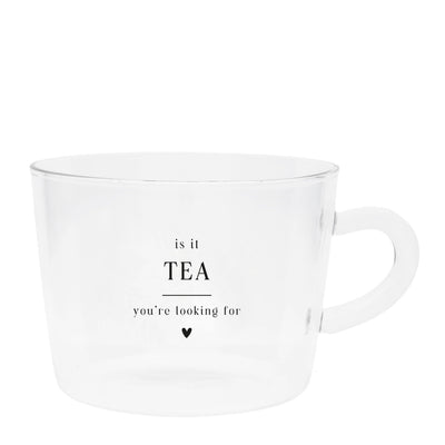 Bastion Collections Teeglas Is it tea schwarz