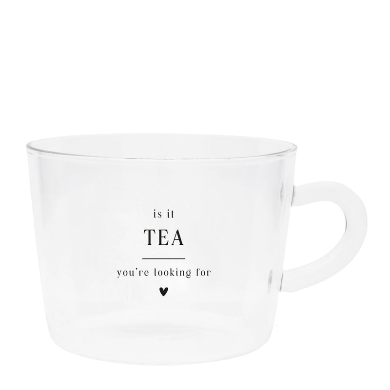 Bastion Collections Teeglas Is it tea schwarz