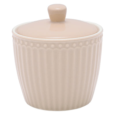 Greengate Zuckerdose Alice cremefarben