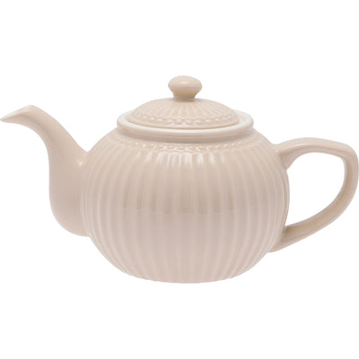 Greengate Teekanne Alice cremefarben