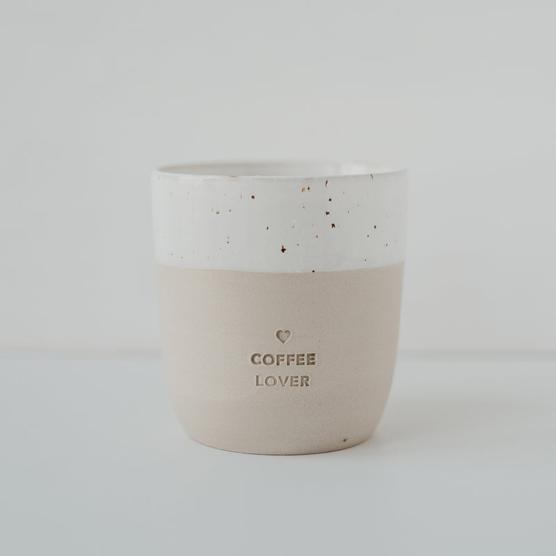 Eulenschnitt Becher Coffee Lover