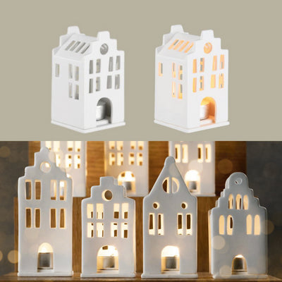 Räder ZUHAUSE Mini Lichthäuser Stadthaus