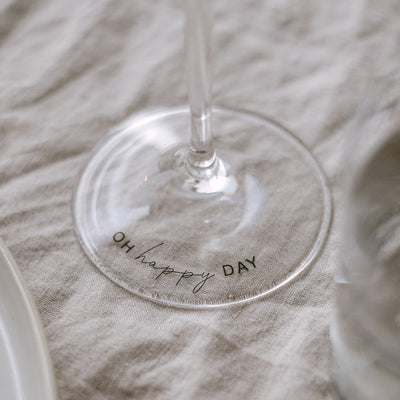 Eulenschnitt Weinglas Oh happy day 390 ml