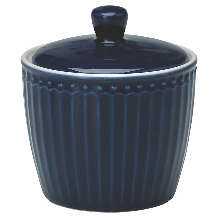 Greengate Zuckerdose Alice Dunkelblau