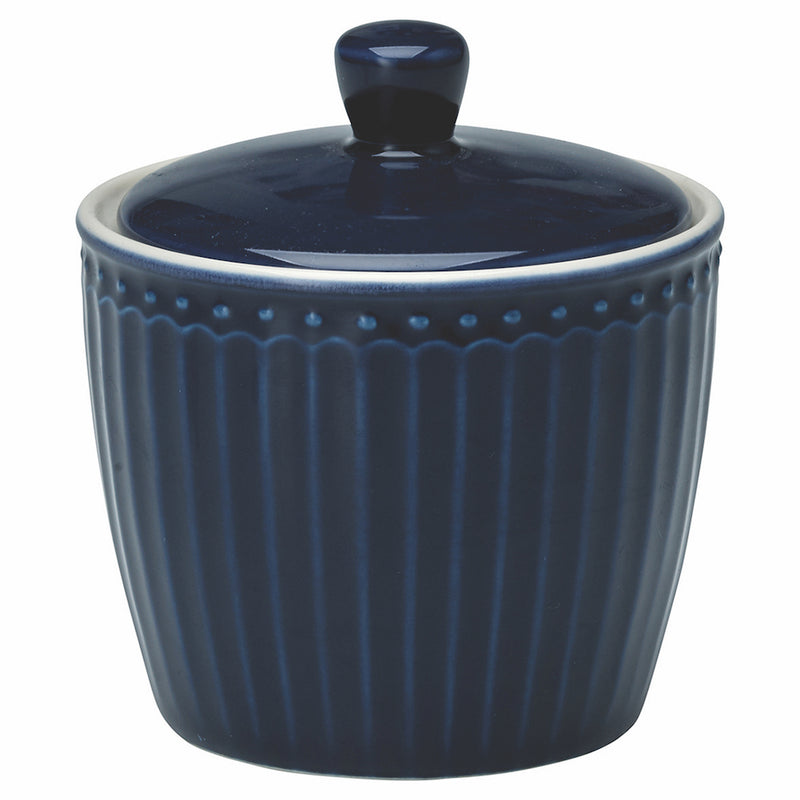 Greengate Zuckerdose Alice Dunkelblau