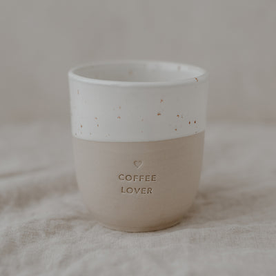 Eulenschnitt Becher Coffee Lover