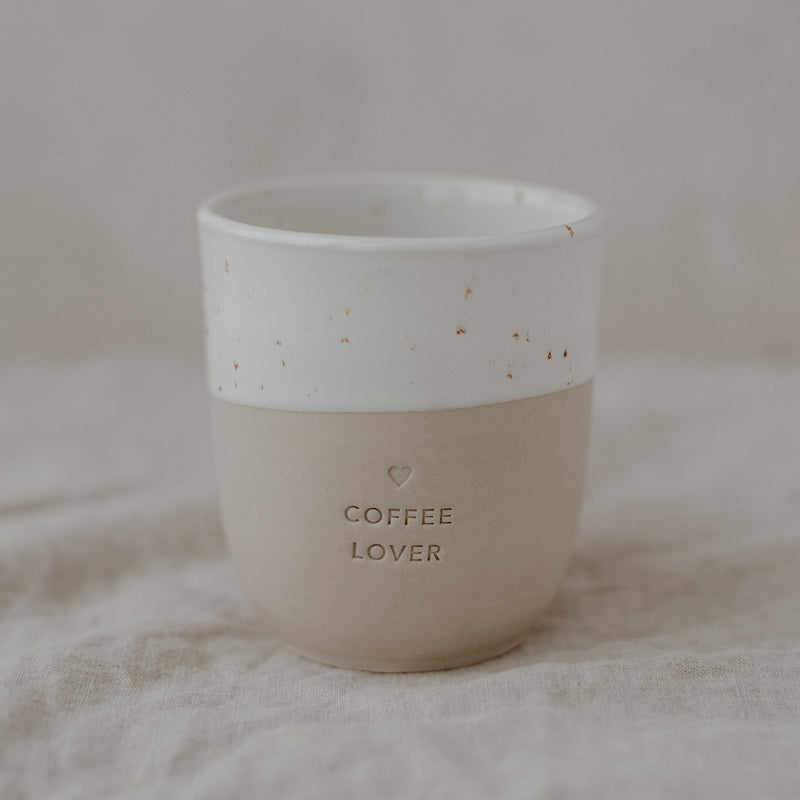 Eulenschnitt Becher Coffee Lover