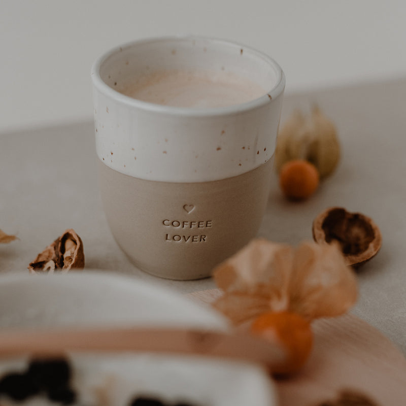 Eulenschnitt Becher Coffee Lover