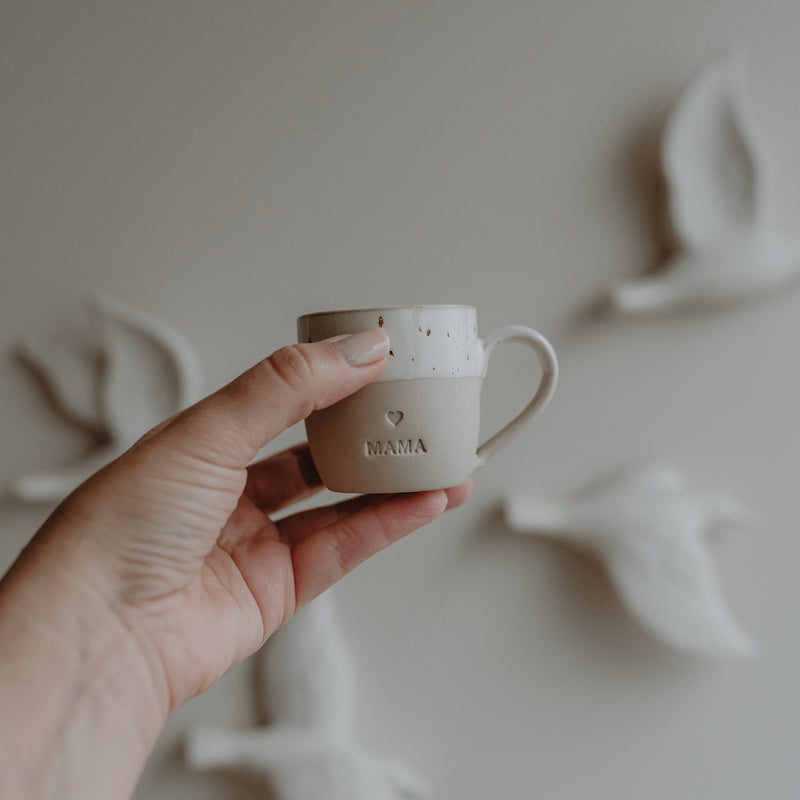 Eulenschnitt Espresso-Tasse Mama