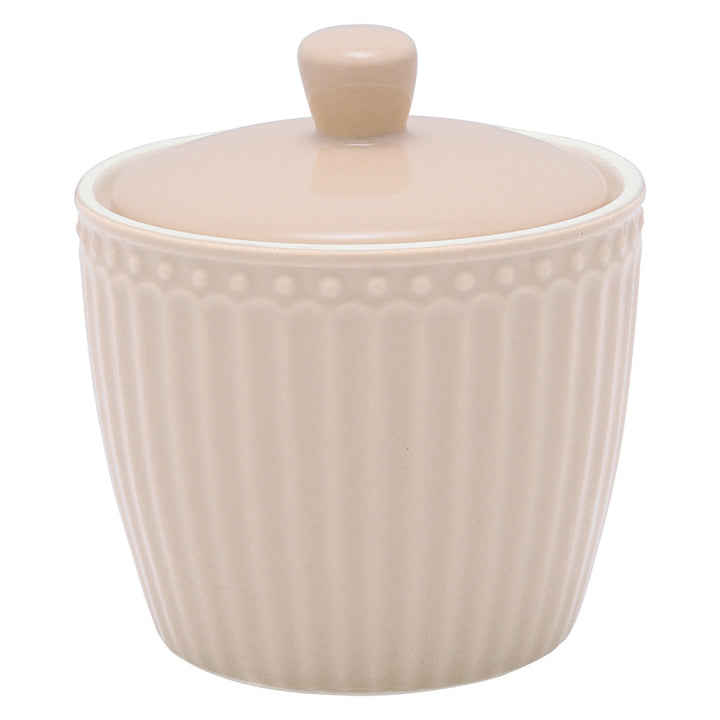 Greengate Zuckerdose Alice cremefarben