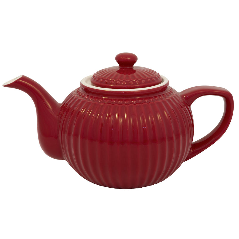 Greengate Teekanne Alice weinrot