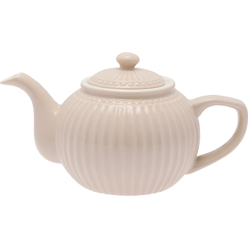 Greengate Teekanne Alice cremefarben