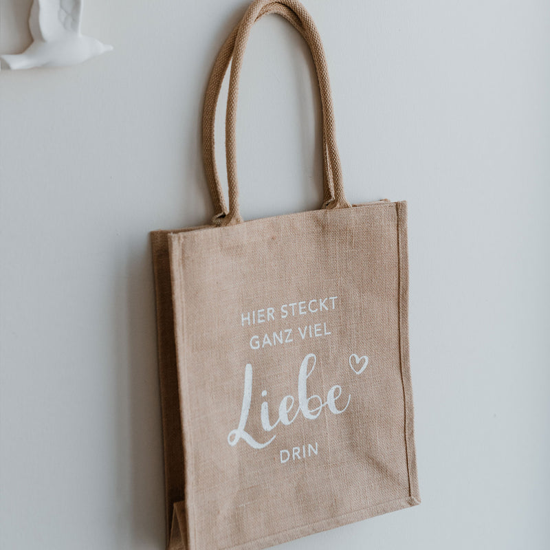 Eulenschnitt Juteshopper Liebe