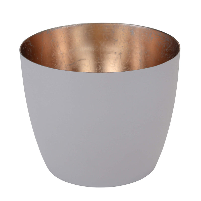 Windlicht Madras sandstone-goldfarben mittel