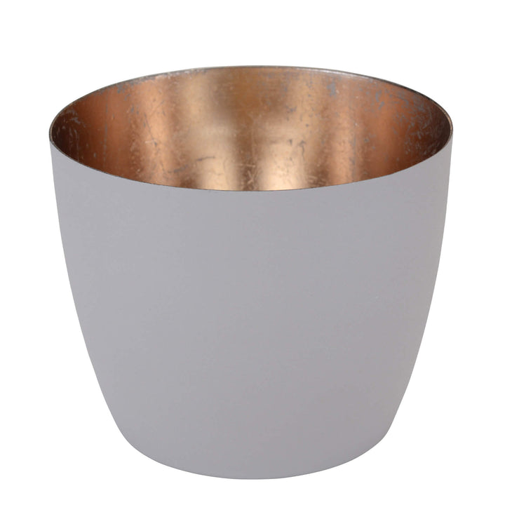Windlicht Madras sandstone-goldfarben mittel
