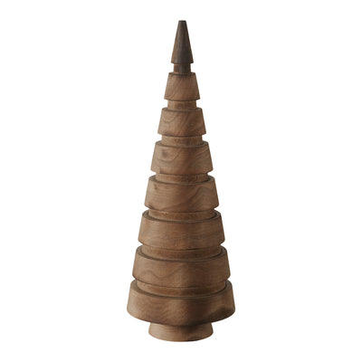 Nordic Holzbaum Bergen Dunkelbraun groß Tanne