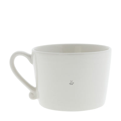 Bastion Collections Tasse Hey you lovely Grau