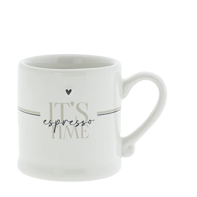 Bastion Collections Espresso Tasse It‘s espresso time Schwarz