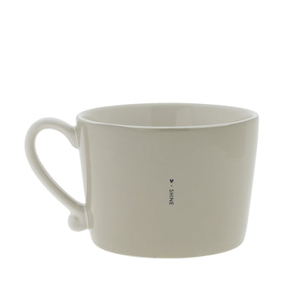 Bastion Collections Tasse Love meets you Titane