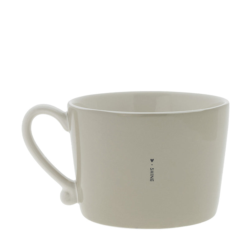 Bastion Collections Tasse Love meets you Titane