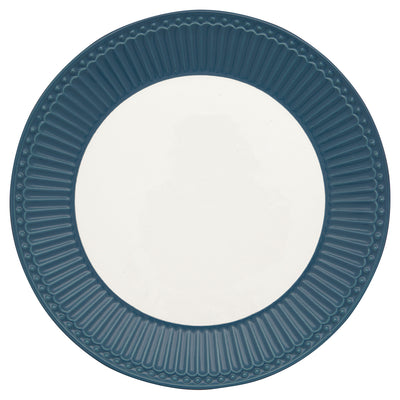 Greengate Frühstücksteller Alice ozeanblau