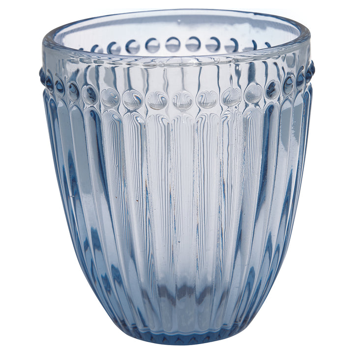 Greengate Wasserglas Alice blau