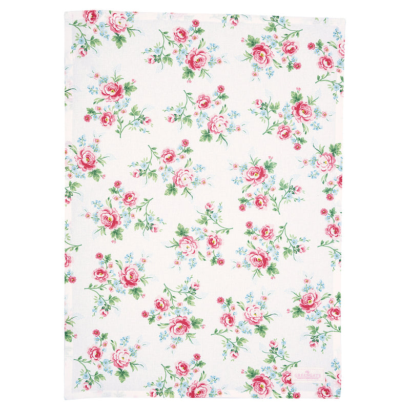 Greengate Geschirrtuch Alma weiß