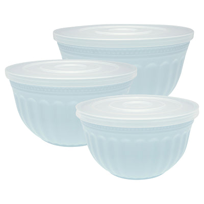 Greengate Schalen Alice 3er-Set hellblau