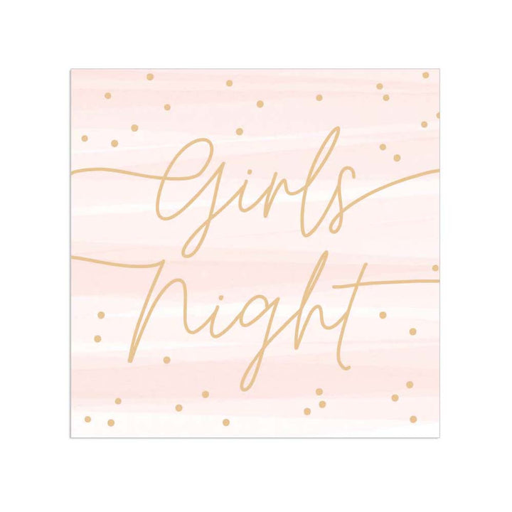 Cocktailservietten Girls Night nudefarben
