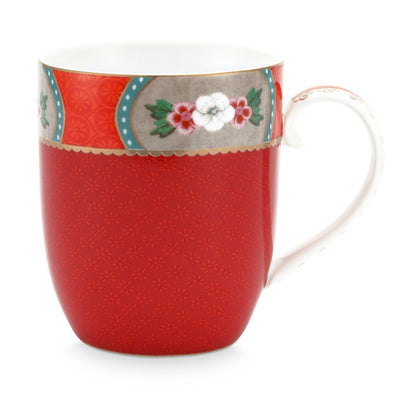 Pip Studio Tasse „Blushing Birds“ rot klein