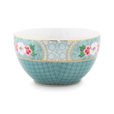 Pip Studio Schale Blushing Birds Star Flower blau klein