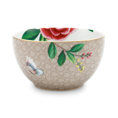 Pip Studio Schale Blushing Birds khaki klein