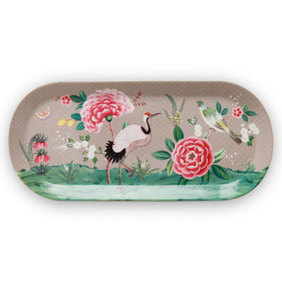 Pip Studio Kuchenplatte „Blushing Birds“ khaki