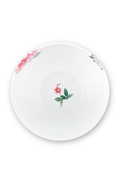 Pip Studio Salatschüssel Blushing Birds khaki