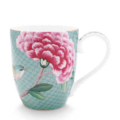 Pip Studio Tasse Blushing Birds Blau XL