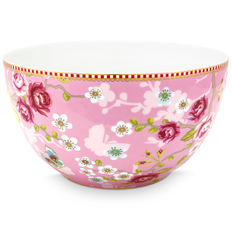 Pip Studio Schale „Chinese Rose“ rosa groß