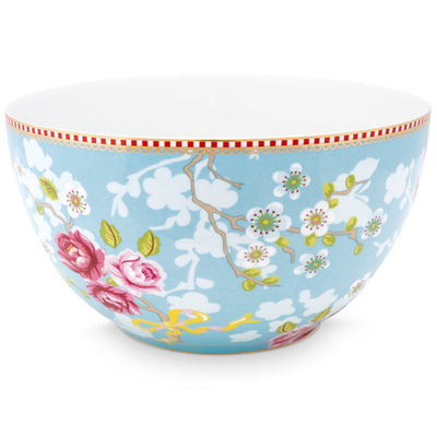 Pip Studio Schale „Chinese Rose“ blau groß