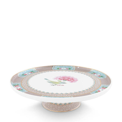 Pip Studio Tortenplatte Blushing Birds Khaki Klein