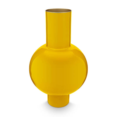 Pip Studio Vase Metall gelb 40 cm