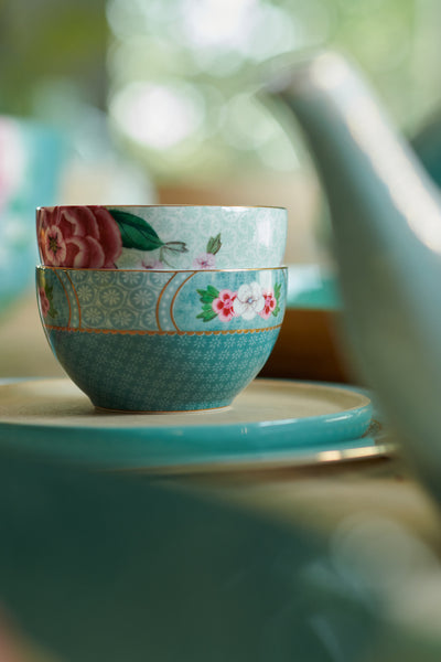 Pip Studio Schale Blushing Birds weiß klein