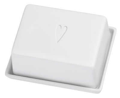 Räder PET Butterdose Herz